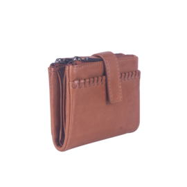 Bag 2 Bag mini portemonnee,  “ Lioni “, écht leer. 4 kleuren.