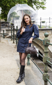 Charm London. Kleine tas. Model Berlin. Zwart