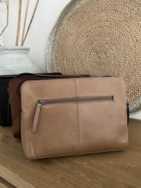 Bag2Bag schoudertas, Model Wells. 3 kleuren.