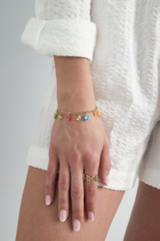 Armbanden stainless steel (RVS) en metaal. 