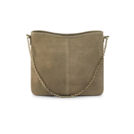 Bag 2 Bag Mooie suède tas Sala, 3 kleuren écht leer.