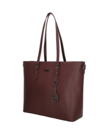 Super leuke “harde” (school) tas  van Charm. Bordeaux rood.