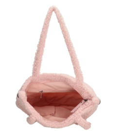 Teddy  tas, medium tas / shopper. Roze