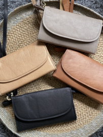 Bag 2 Bag  portemonnee/clutch tasje “ Amalfi “, écht leer.
