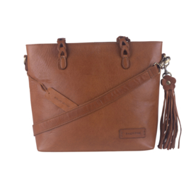 Bag 2 Bag  medium tas “ Noto  “, écht leer. 4 kleuren