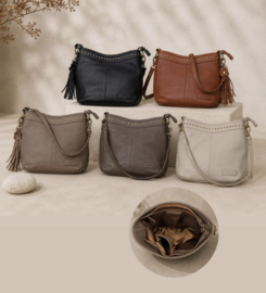 Bag 2 Bag  medium / grote tas “ Sala “, écht leer.