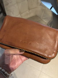 Bag2Bag tas, model Frost. Zwart, Cognac of  Dark Brown