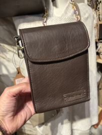 Bag 2 Bag verticale tas, model Bali écht leer.