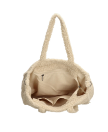 Teddy  tas, medium grote shopper. 3 kleuren.