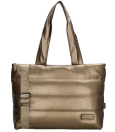 Zebra gewatteerde tas / shopper, leather-look. Groot model Evie. verschillende kleuren