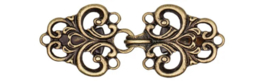 Vest clip brons of zilver.