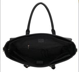 Super leuke “harde” (school) tas  van Charm. Zwart.