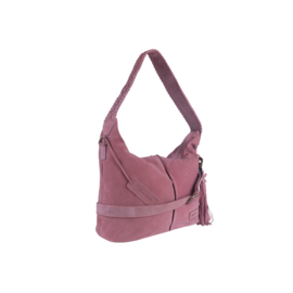 Bag 2 Bag  medium shopper “ Tropea  “, écht suède. 3 kleuren