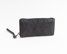 Bag 2 Bag grote portemonnee, model Battle , écht leer. 3 kleuren. Limited Edition.