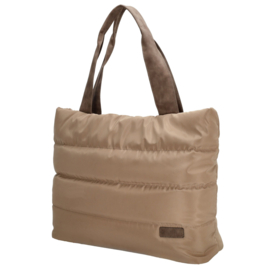 Zebra gewatteerde tas / grote shopper, Elske Mombag, groot horizontaal model. 5 verschillende kleuren.