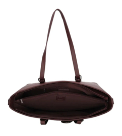 Super leuke “harde” (school) tas  van Charm. Bordeaux rood.