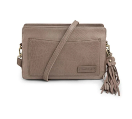 Bag 2 Bag Mooie tas Fondi. 3 kleuren écht leer.