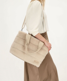 Zebra Bont tas / grote shopper Emma, groot horizontaal model. (laptop) 4 verschillende kleuren.