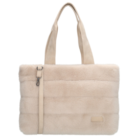Zebra Bont tas / grote shopper Emma, groot horizontaal model. (laptop) 4 verschillende kleuren.