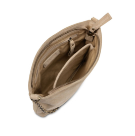 Bag 2 Bag Mooie kleine suède tas Vasto, 3 kleuren écht leer.