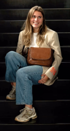 Bag 2 Bag  kleine/medium tas “ Vardo “, écht leer.