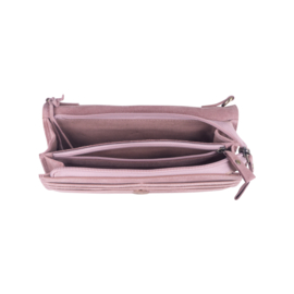 Bag 2 Bag  portemonnee tasje “ Amalfi “, écht suède. 3 kleuren