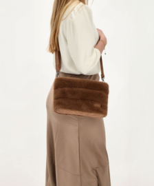 Zebra Bont tasje  / crossbody Emma,  horizontaal model. 4 verschillende kleuren.