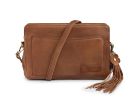 Bag 2 Bag Mooie tas Fondi. 3 kleuren écht leer.
