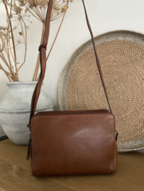 Bag2Bag schoudertas, Model Wells. 3 kleuren.