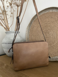 Bag2Bag schoudertas, Model Wells. 3 kleuren.