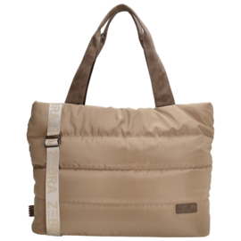 Zebra gewatteerde tas / grote shopper, Elske Mombag, groot horizontaal model. 5 verschillende kleuren.