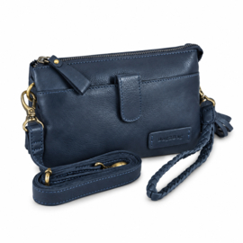Bag2Bag tas, model Dover. Burgundy, Dark Brown, Blue