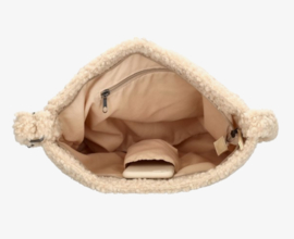 Teddy tas,  medium model. DIV kleuren.