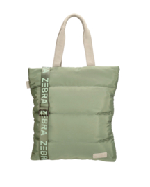 Zebra gewatteerde tas / shopper hoog model. Elske. 5 verschillende kleuren.