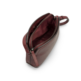 Bag2Bag  tasje Riga. Navy of Bordeaux