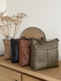 Bag2Bag. Mooie grote tas Lathi . 4 kleuren.
