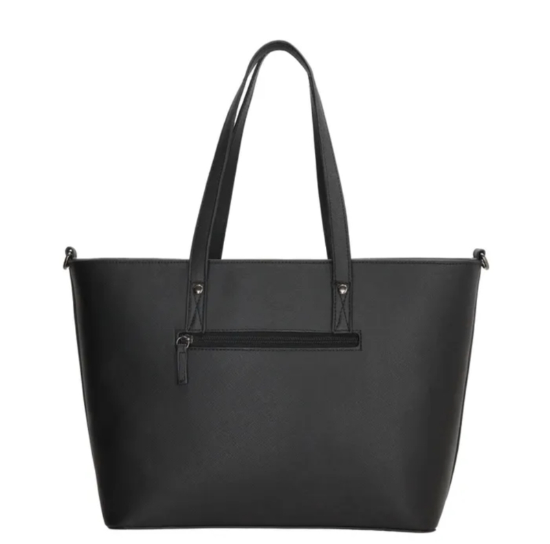 Super leuke harde school tas van Charm. Zwart