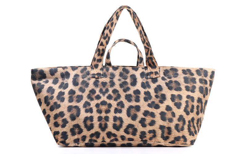 Strandtas panterprint sale