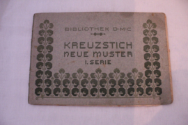 VERKOCHT | Boeken | Bibliothek DMC | Kruissteken | 1900-1910 - Kreuzstich neu  Muster - I. Serie (klein formaat)