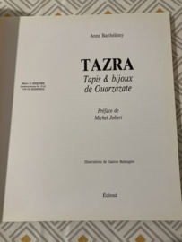 Boeken | Ambachten | Marokko | TAZRA : Tapis & bijoux de Quarzazate (1990) French Edition