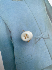 Ø 10 mm | Knopen | Wit |  Miniatuur poppenknoopjes (8 stuks) (Slow Stich)