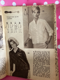 1963 | Marion naaipatronen maandblad | nr. 175 februari - blouse, jas, jurken, blazer