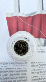 DMC | Helder wit - haakkatoen Art. 151 - no. 20 -  20 gram - 126 m