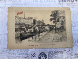 Briefkaarten | Frankrijk | Maggi reclamekaart ca. 1900 Carte postale Maggi 038. L’Ecluse Du Pont-Neuf