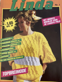 Tijdschriften | Breien | Linda, nr. 1 Breiblad - breimode ZOMER/VOORJAAR