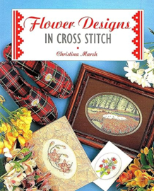 Tijdschriften | Borduren | Flower Designs - Christina Marsh - bloemmotieven