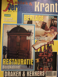 Tijdschriften | Antiek & Verzamelkrant - nr. 170  jul/aug 2001 - Restauratie- draken en kerkers