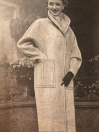 VERKOCHT | 1954 | Tijdschrift | Dameswereld - No. 05 - 17e jaargang - 09-03-1954 - kimono - modewereld Hengelo