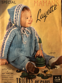 .. Tijdschriften | Breien | Tricotez Madame - Maman's Layette Spécial no 35 1959 - ZEER ZELDZAAM