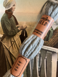 BLAUW -GRIJS - Scheepjes borduurwol, tapisserie/gobelin of punch needle wol - kleurnummer  8634
